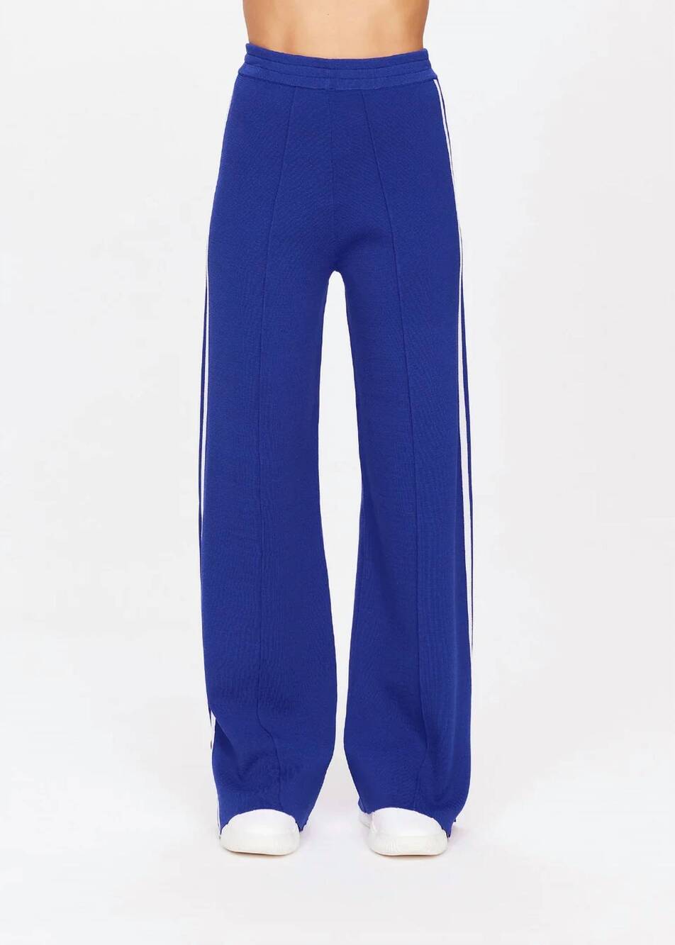 NEW THE UPSIDE women's carnaby freya knit pant in cobalt